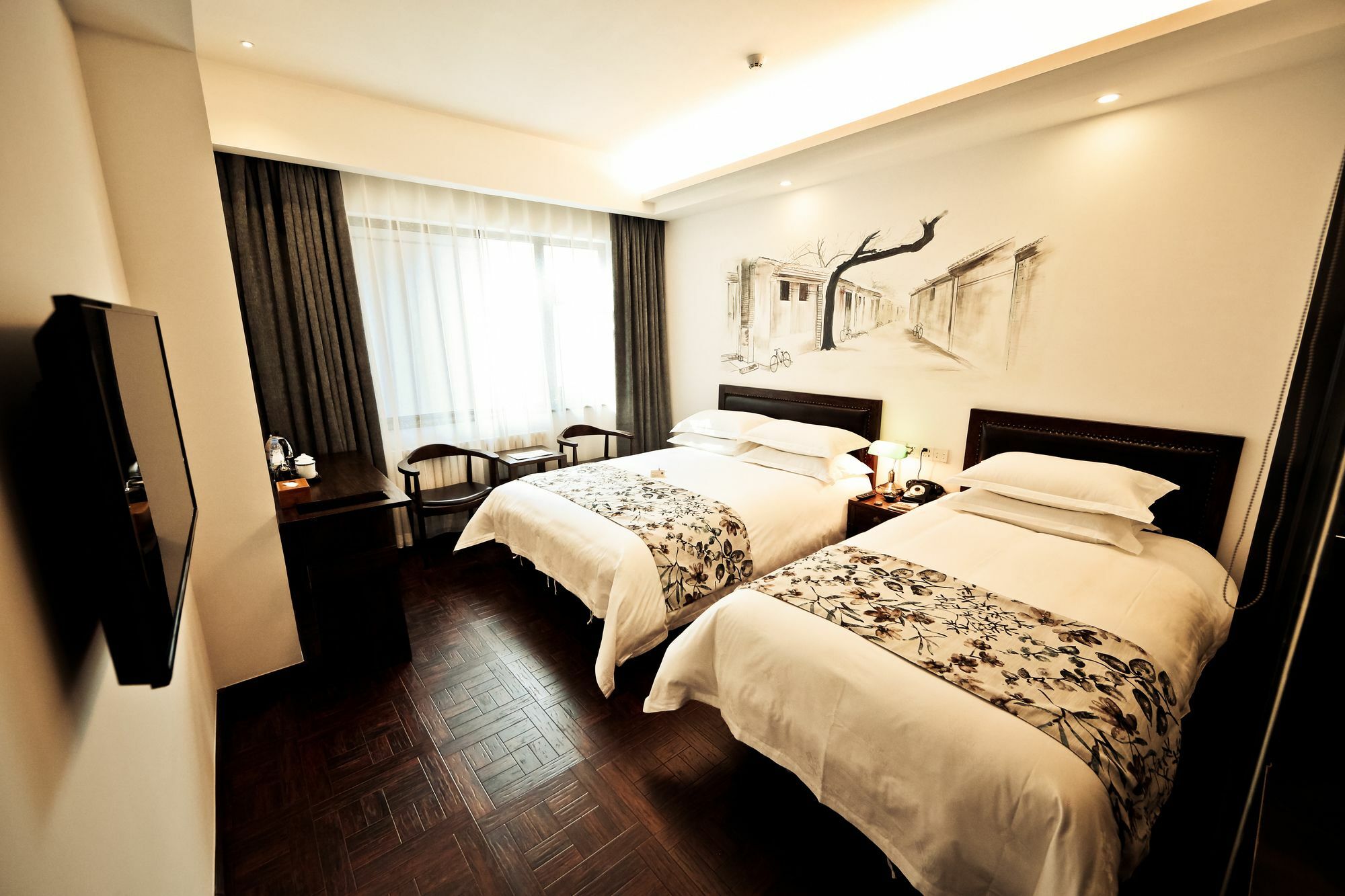 Nost Algia Hotel Near Beijing Panjiayuan Antique Market- Beijing Happy Valley, Cbd, China Zun And Sanlitun, Tian'Anmen Square, Free Ice Cream, Mineral Water, Coffee, Snacks And Laundry Service, Free Gymnastic, English Communication Well Dış mekan fotoğraf